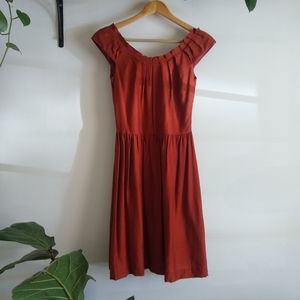 Rust colored Christmas Dress